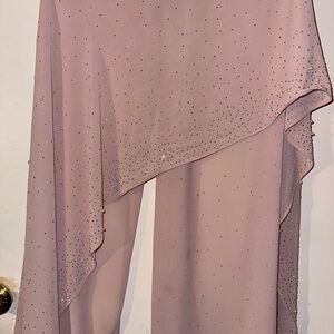 Embellished beadedWrap Scarf